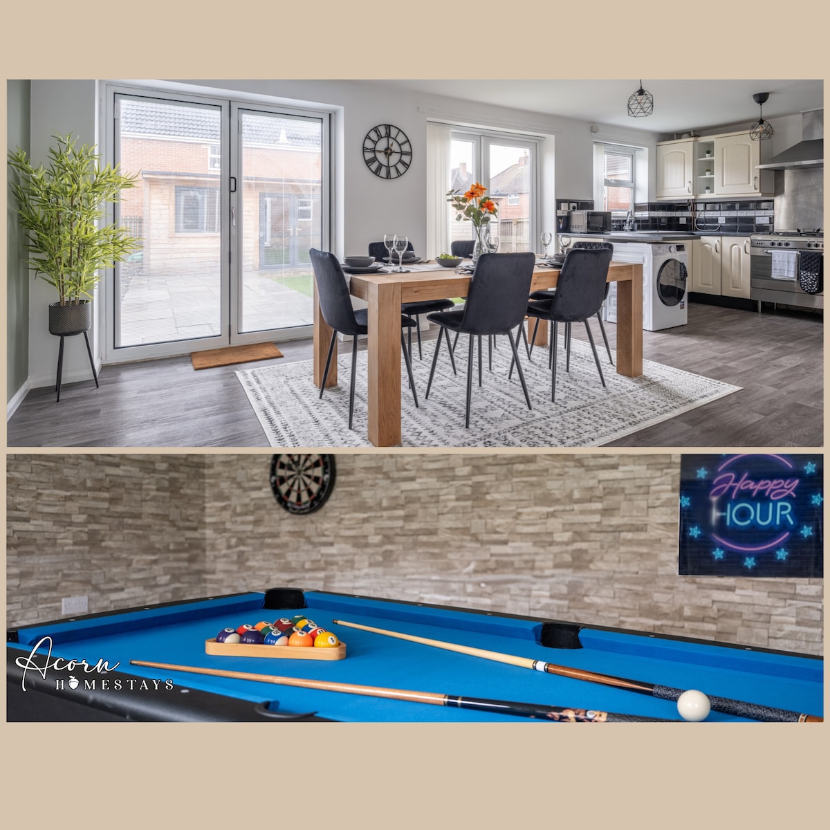 3bd WiFi/parking | Monthly discounts | Games Room