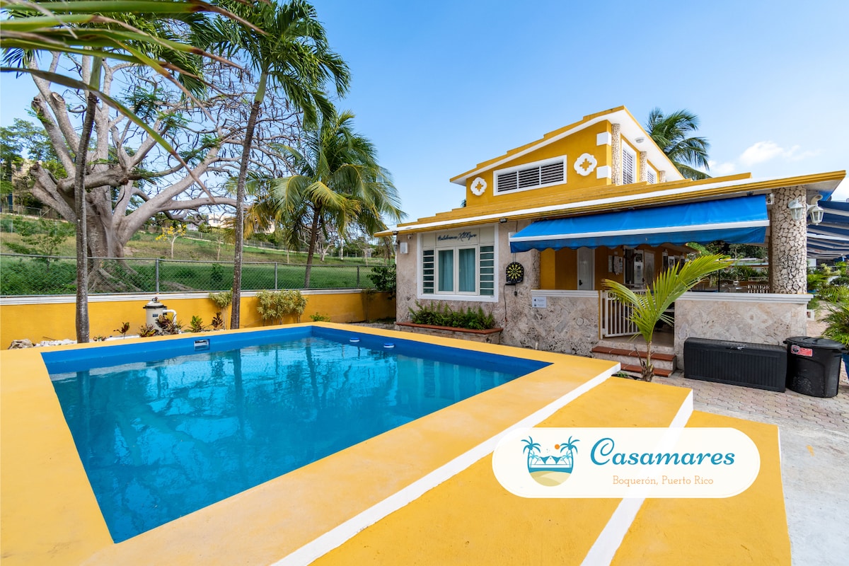 Casamares: Oasis Vacacional con Piscina y Jacuzzi