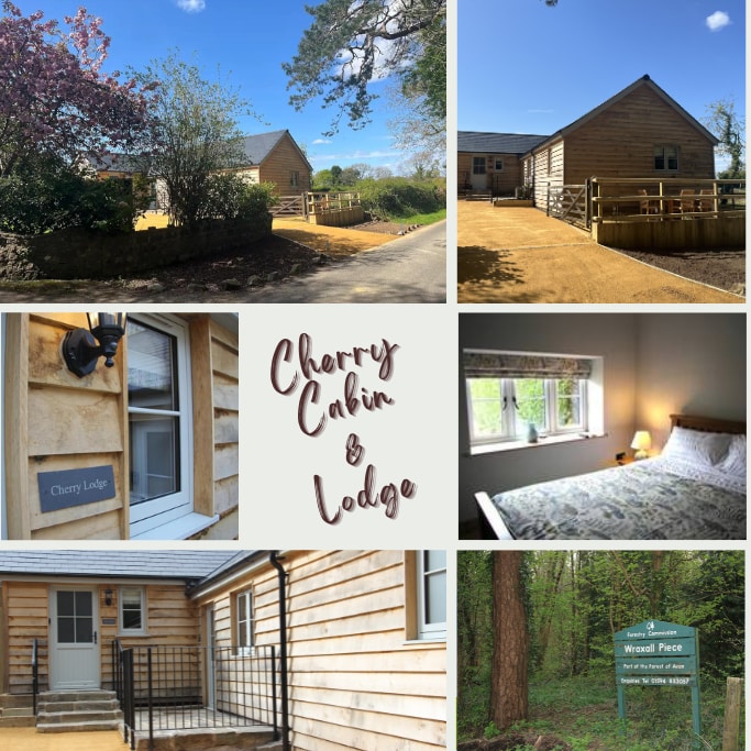 Cherry Lodge & Cabin Sleeps 6 - Lux Rural Retreat