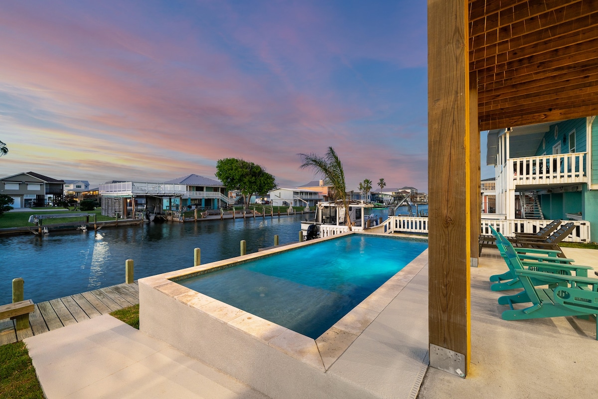 Coastal Confessions ~ Luxe Bay Oasis ~ Pool ~ View