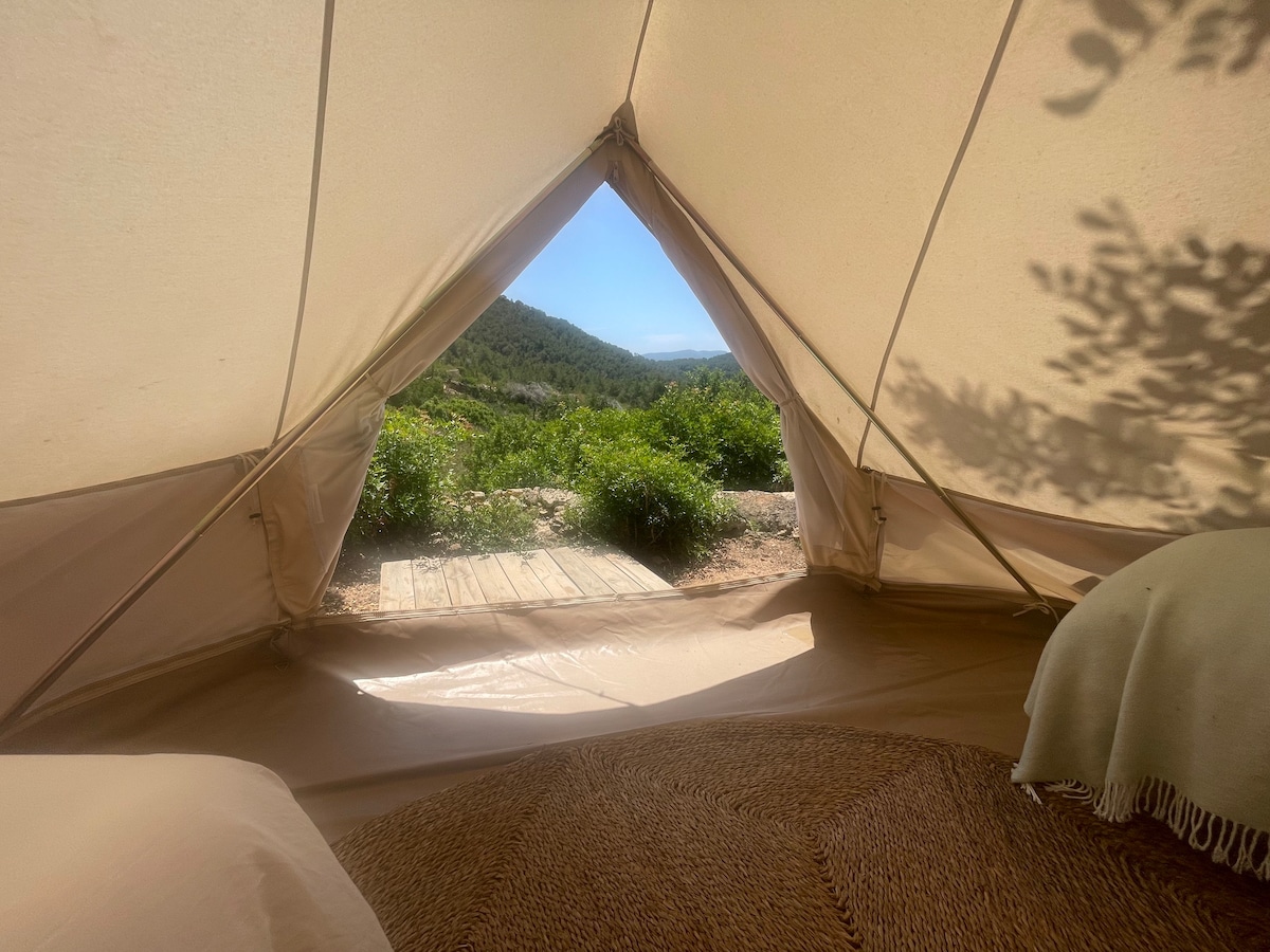 Ibiza Escape: Comfy Bell Tent