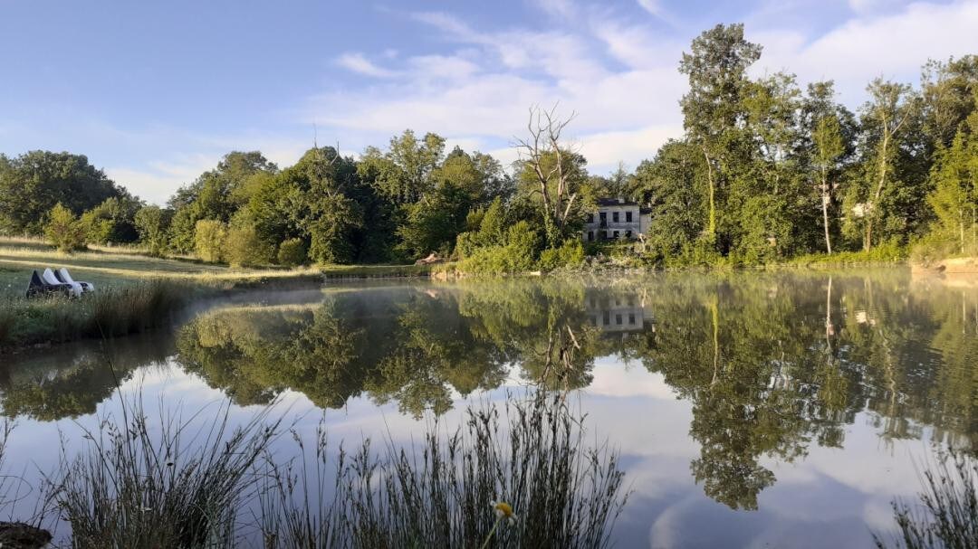 Maison de maître dans la nature