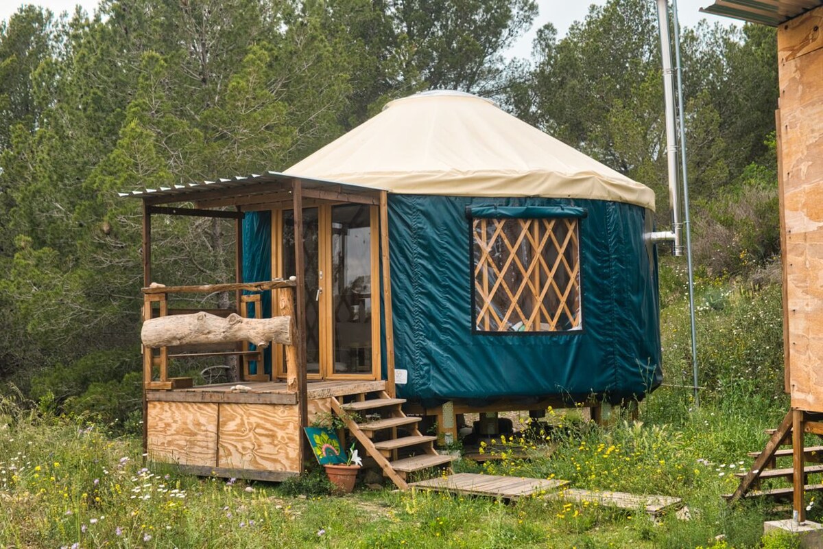 蓝色蒙古包度假屋（ Blue Yurt Retreat
