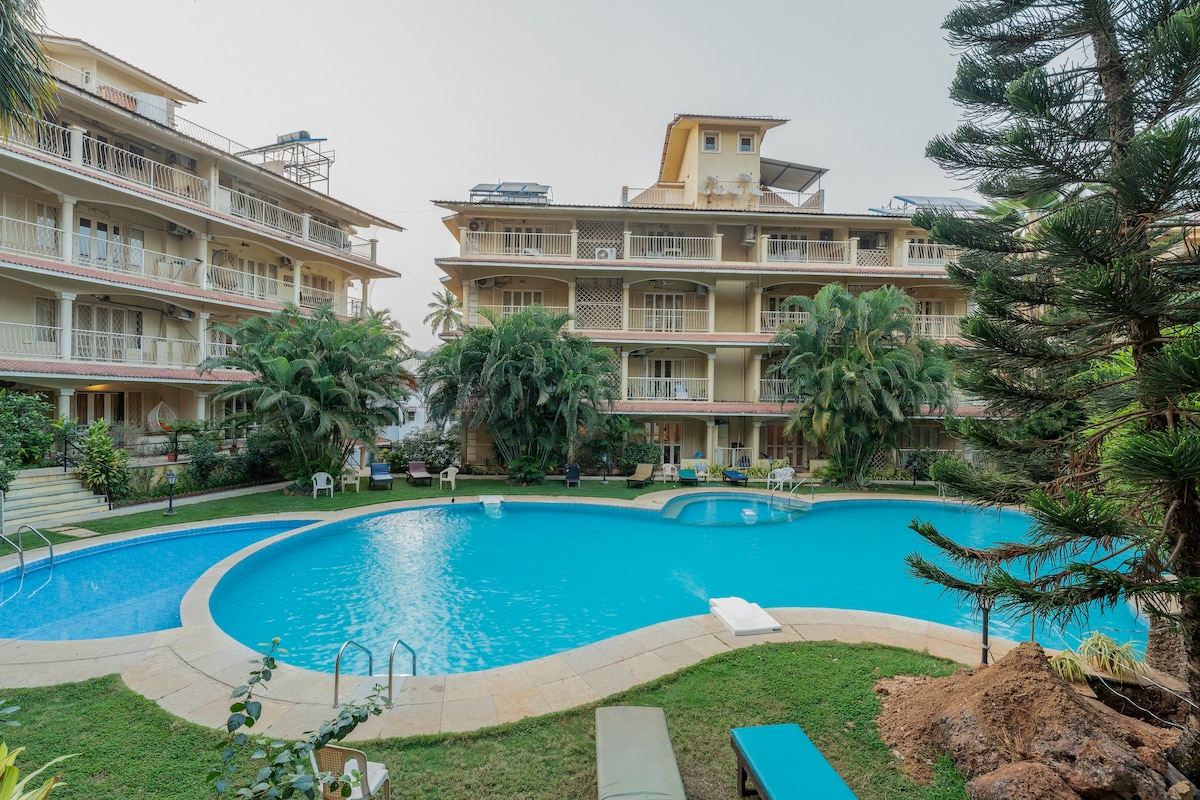 Luna - Serene 2BHK Apartment in Arpora