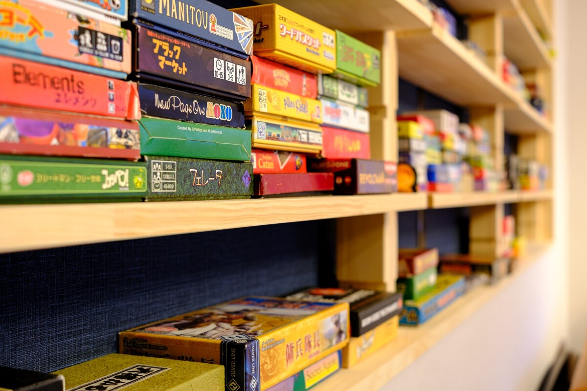 【New Open】最大8名｜大人数で楽しめる！｜Board Game House Tokyo