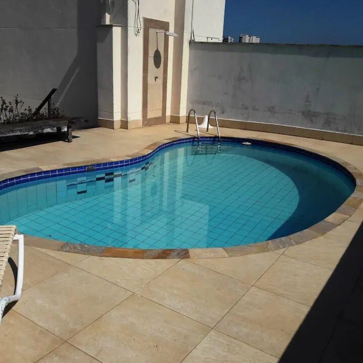 Duplex na praia com piscina