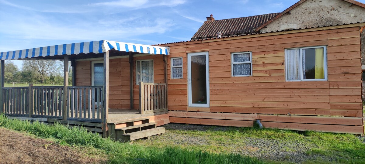 Mobilhome style anglais de 40m2