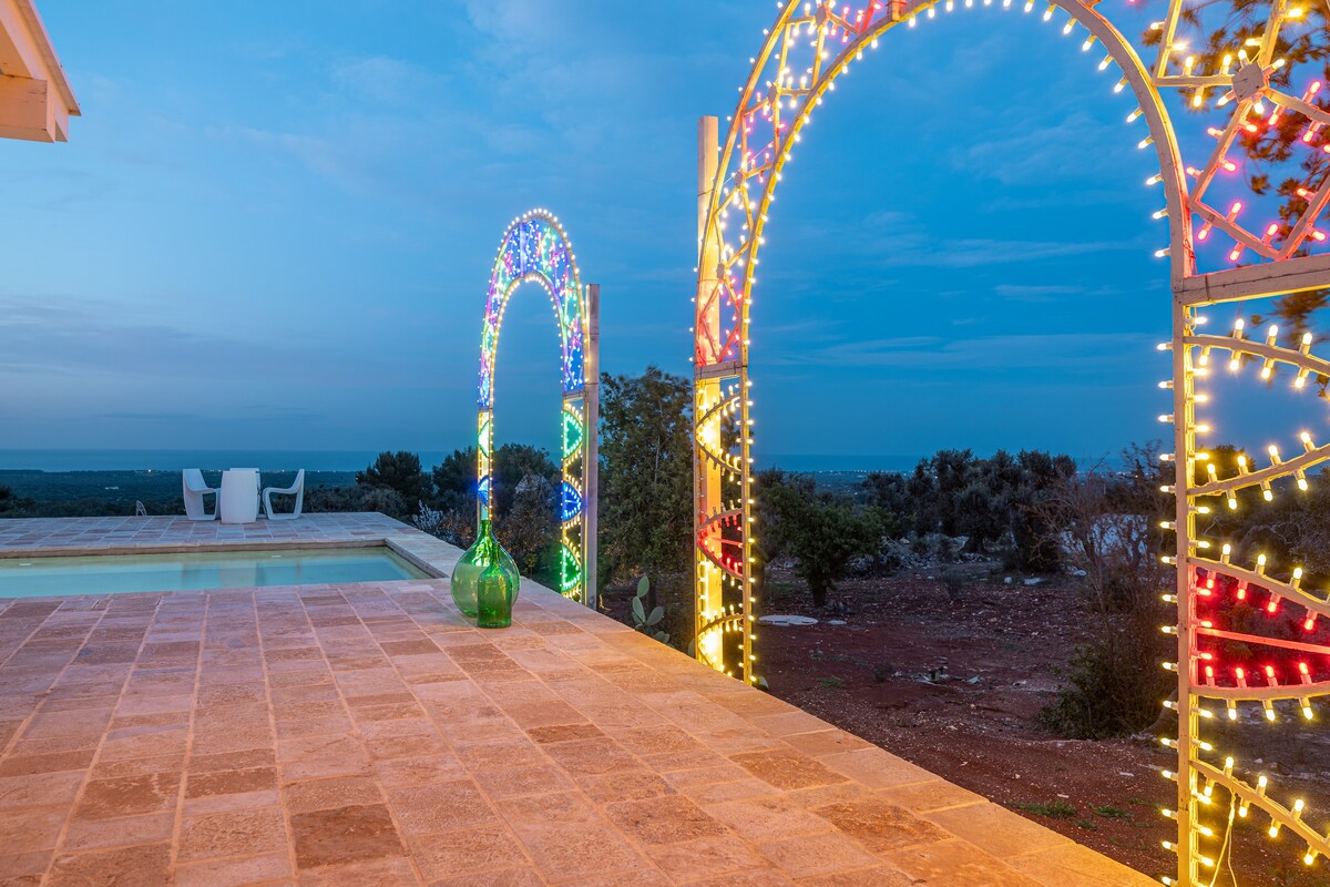 Trullo-Lamia Eco-lusso con piscina e hammam