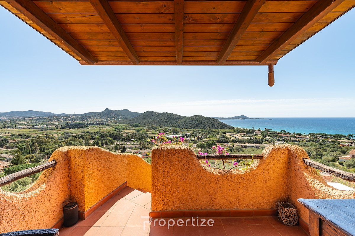 Magnifica Villa con vista mare