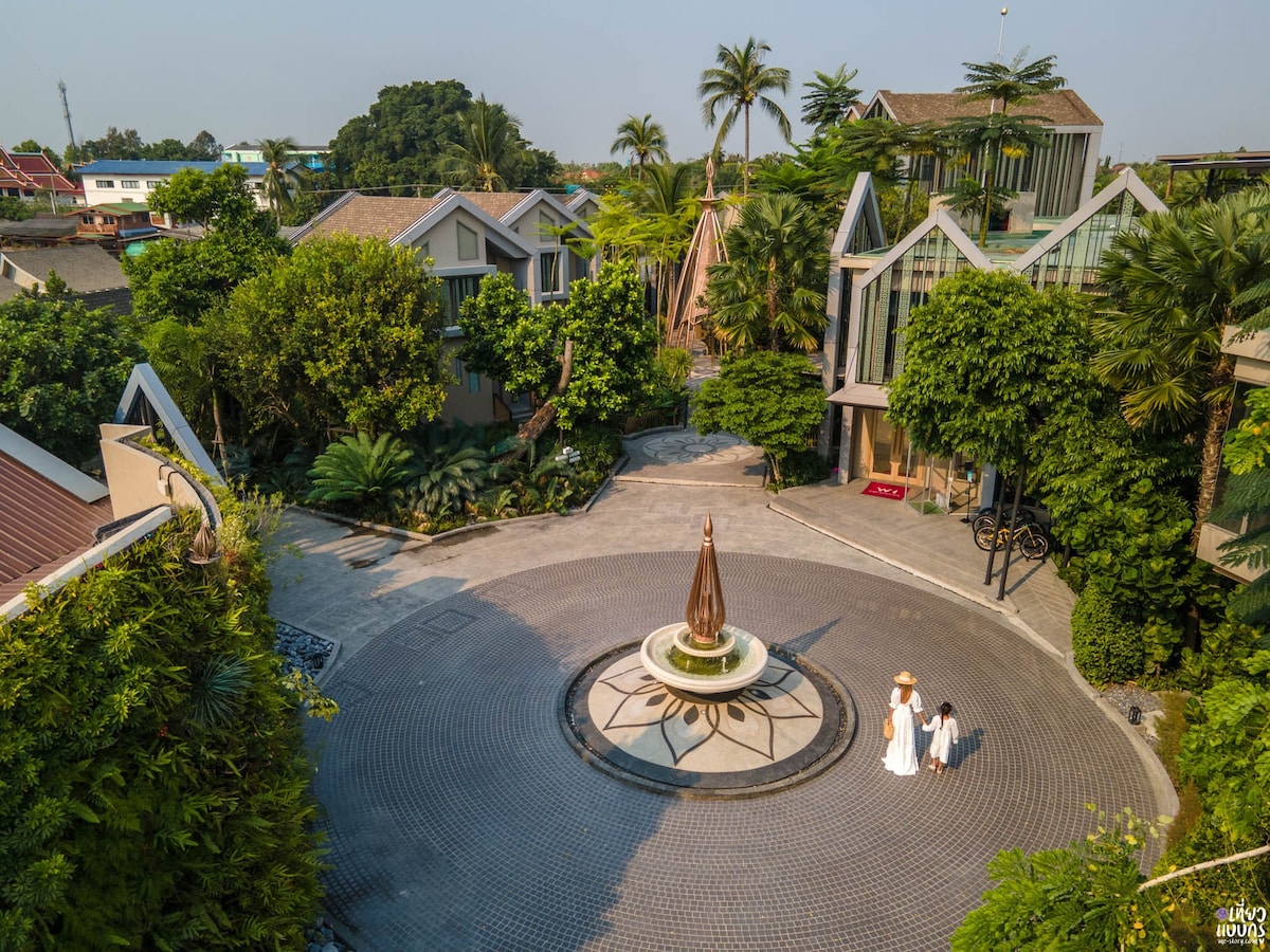 W1 @ Bangkoknoi酒店：热带花园（加大双人床）