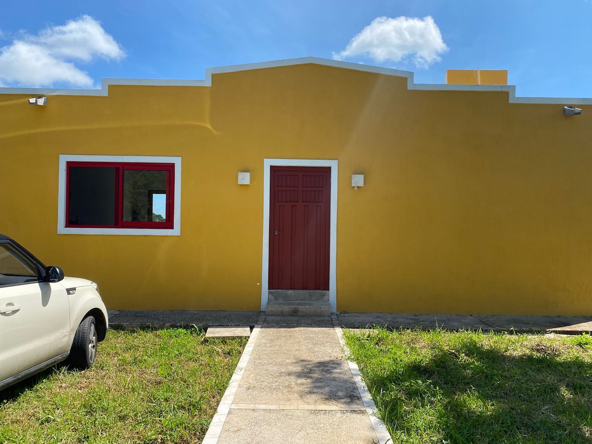 Casita en hacienda Kankabal a 20 minutos de Izamal