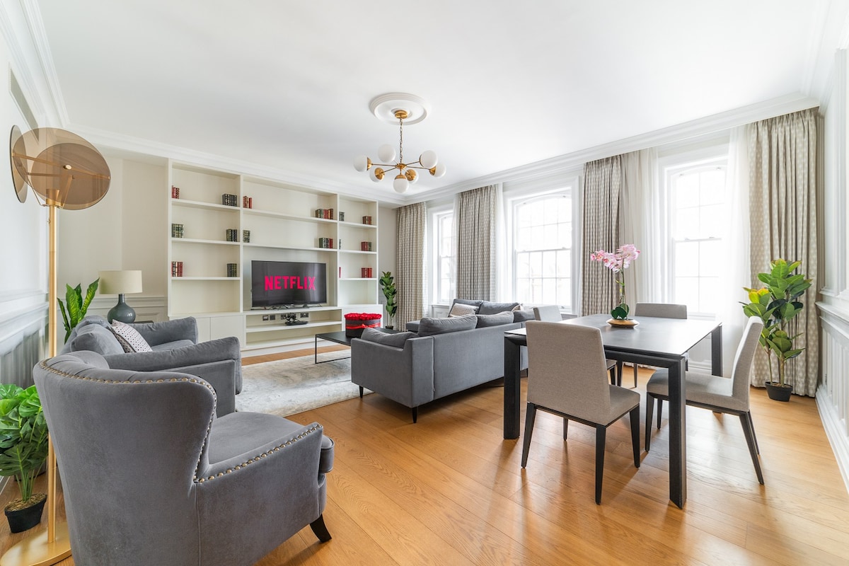 Mayfair/Green Park Luxury 2 BR ensuite AC&Porter