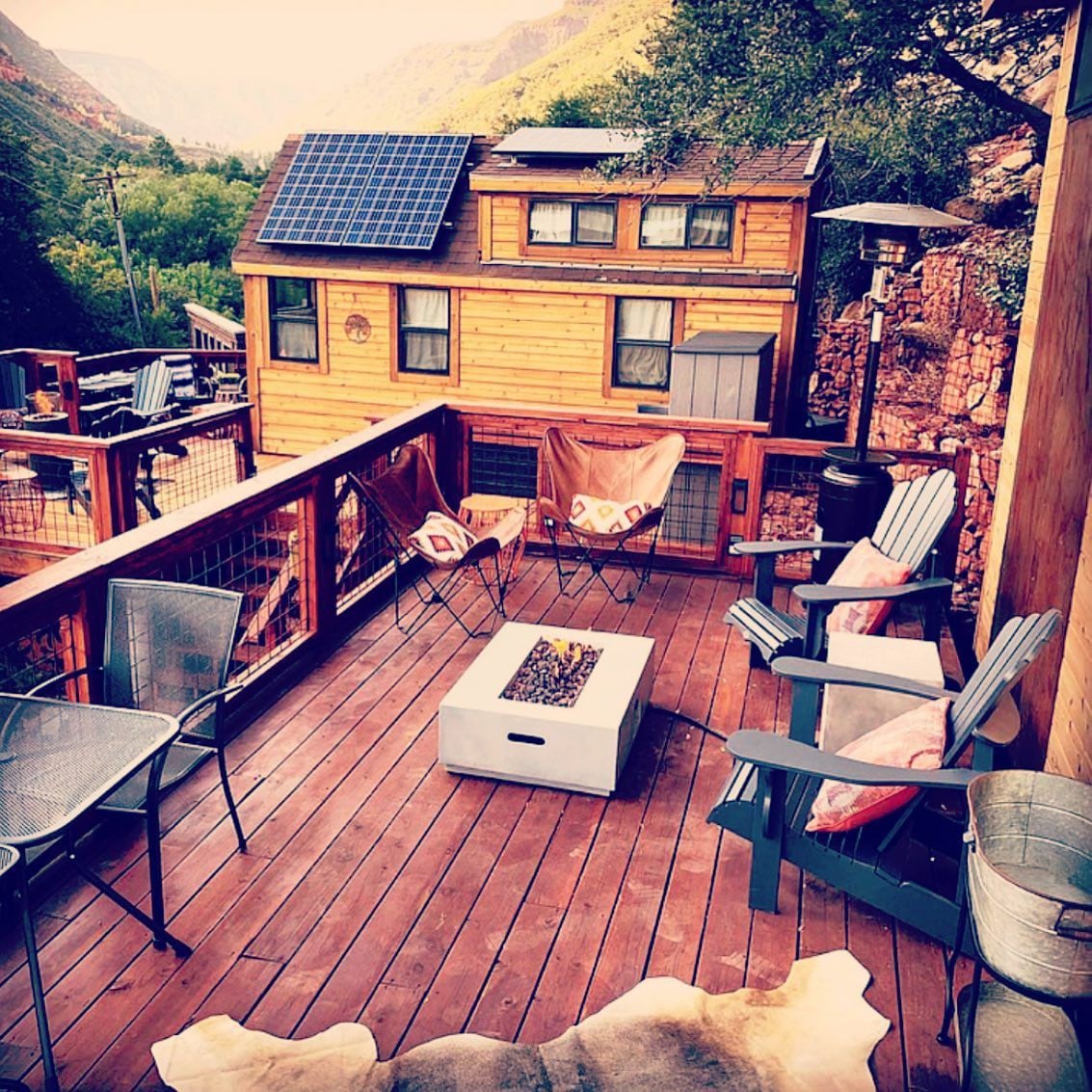 Canyon Getaway with Views: Two Luxury Cabins