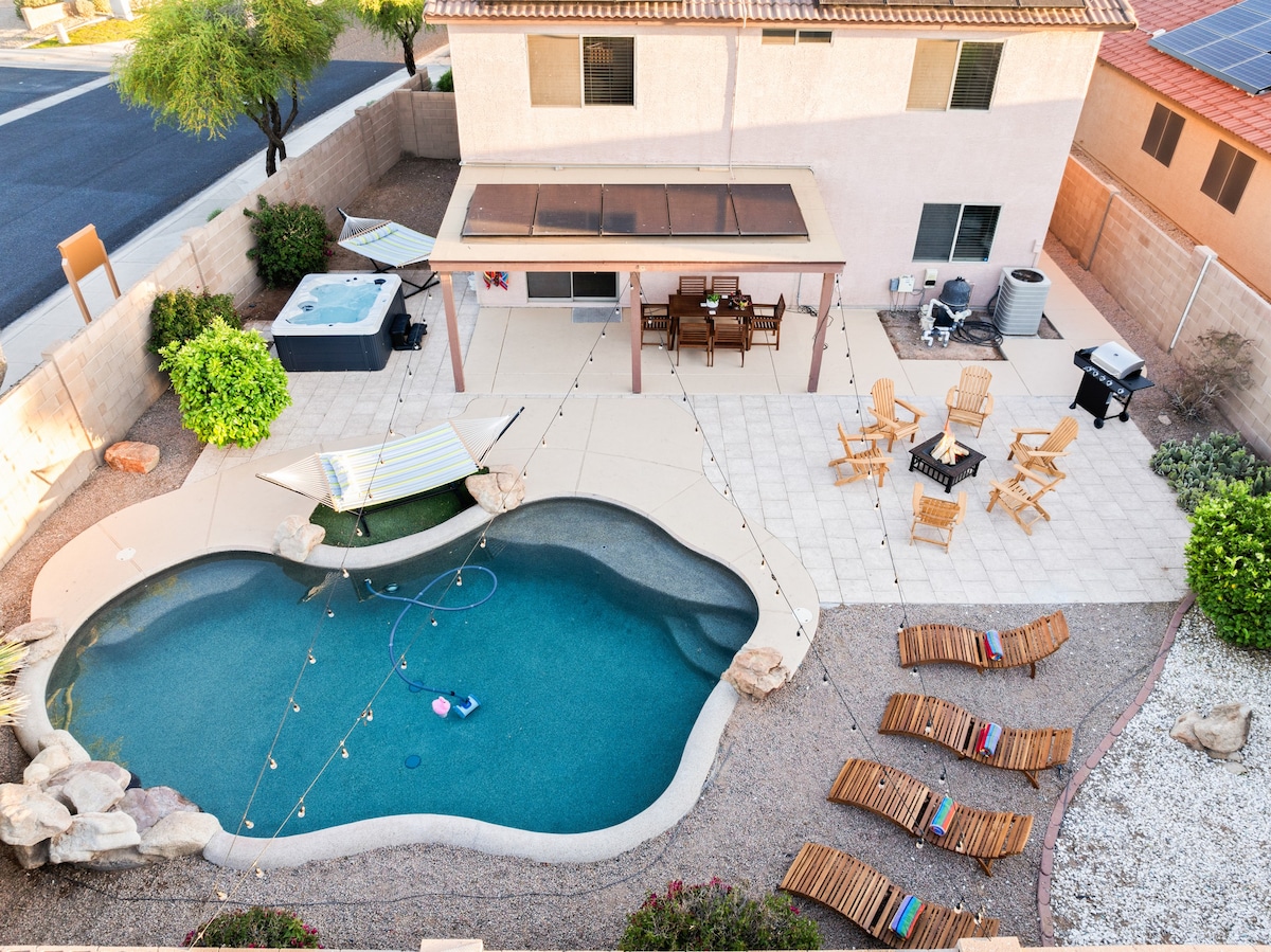 Sunlit Sandscape Villa Private Sauna Pool Hot Tub