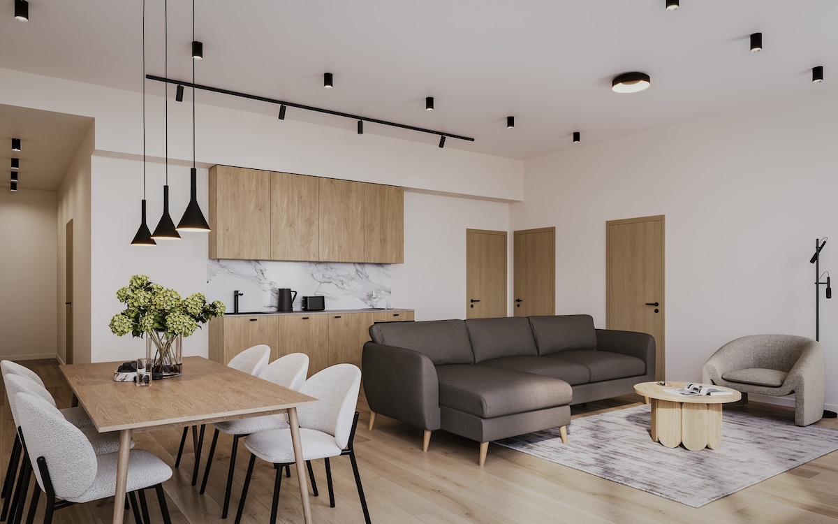 Exclusive 3-Bedroom Penthouse with Sauna & Terrace