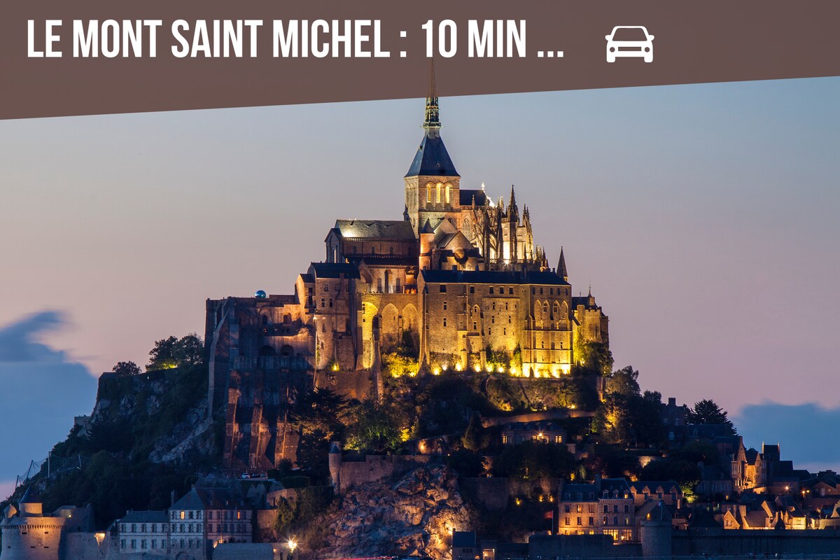 Gîte des pélerins à 10 minute du Mont Saint Michel