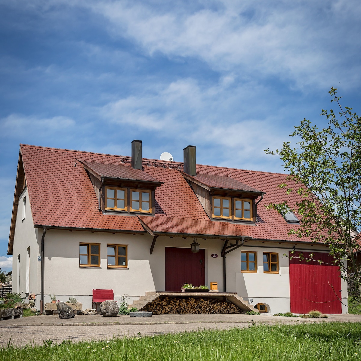 Stilvolles Ferienhaus Walting Fränkisches Seenland