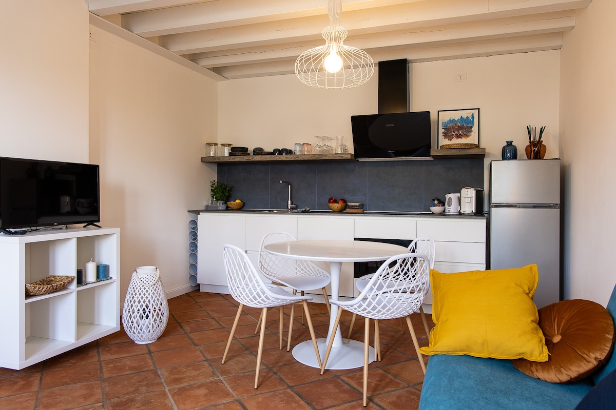 (Laguna) fronte Canale, private Garden and parking