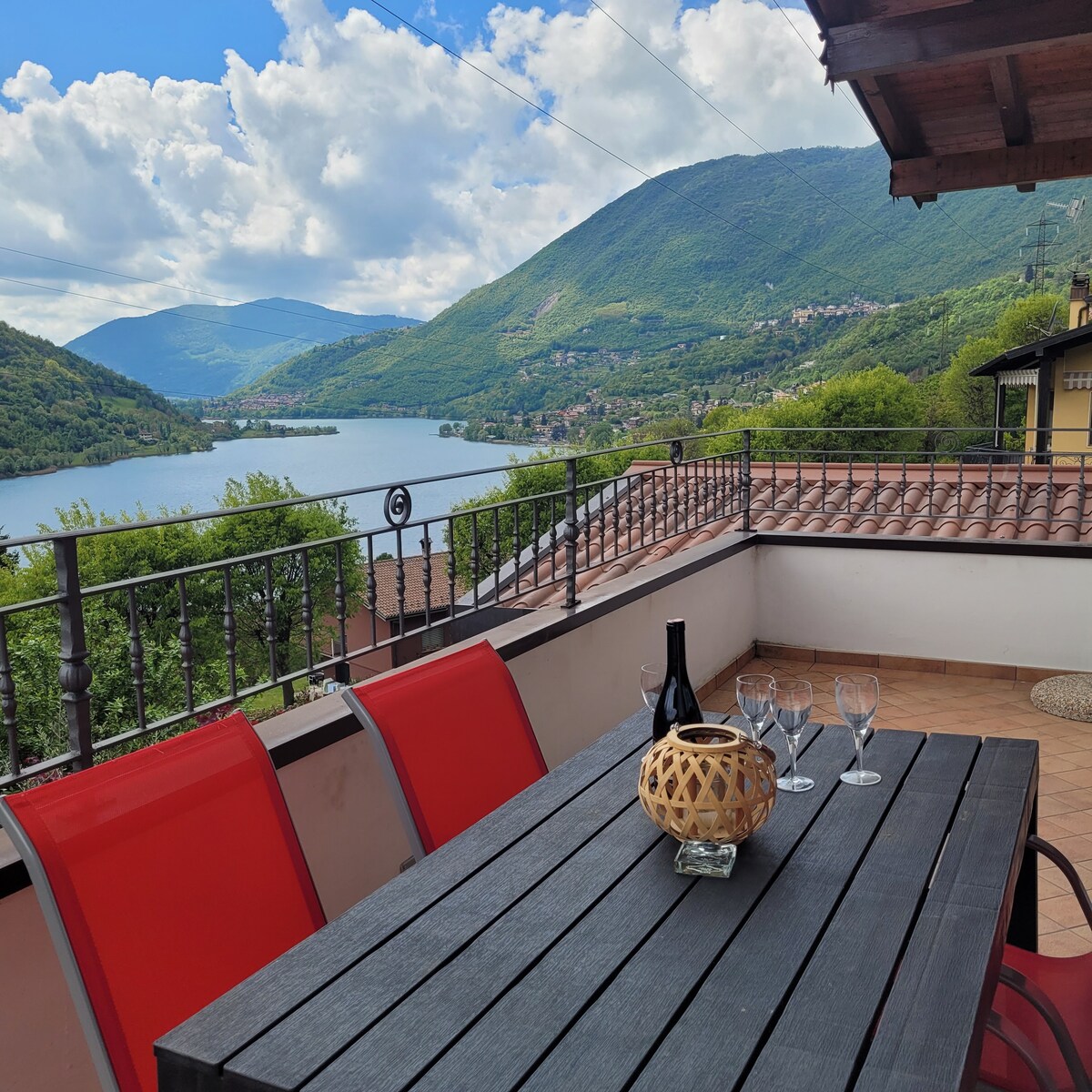 Villa Dall' Angelo Attico Mountain Lake Endine