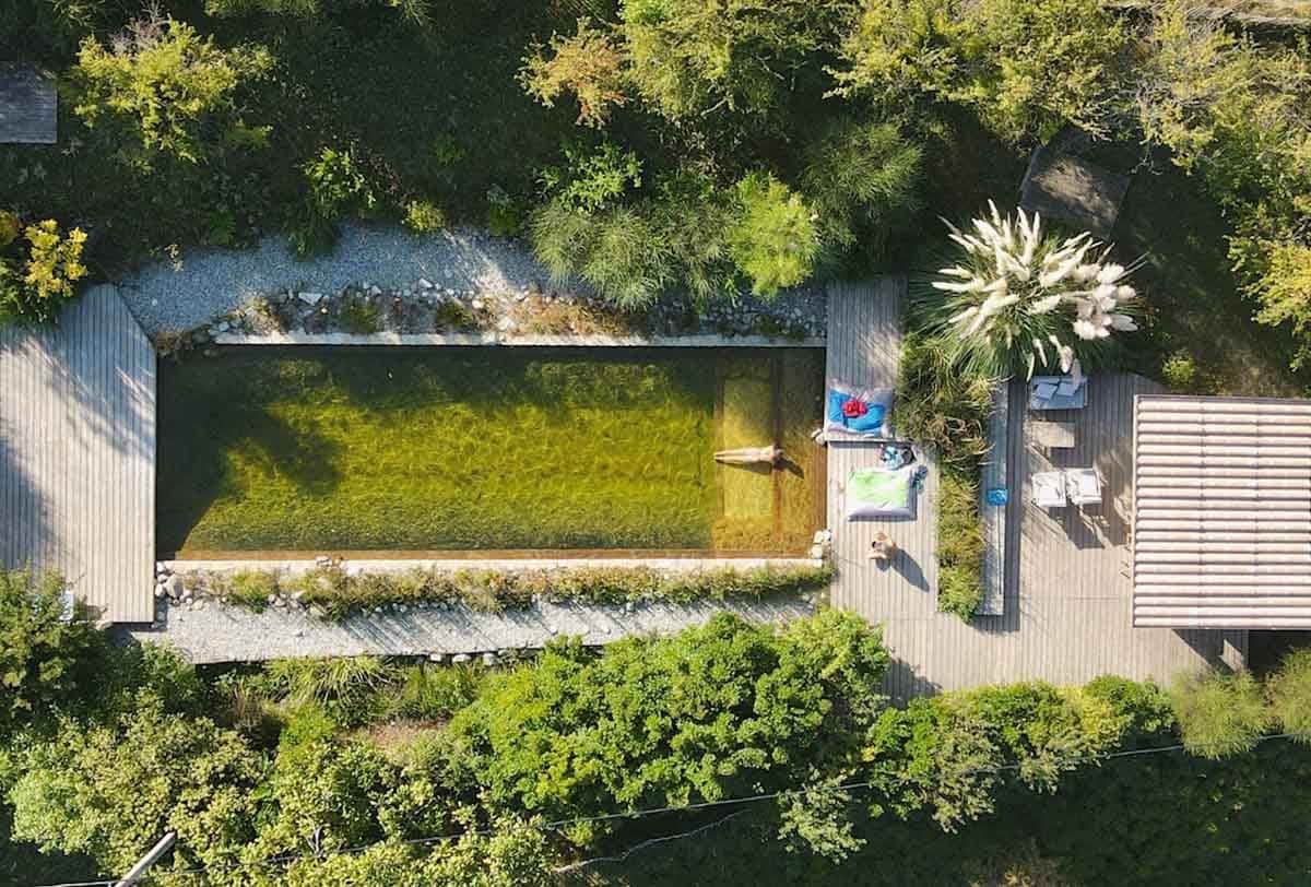 Drôme Provençale天然泳池的迷人民宅