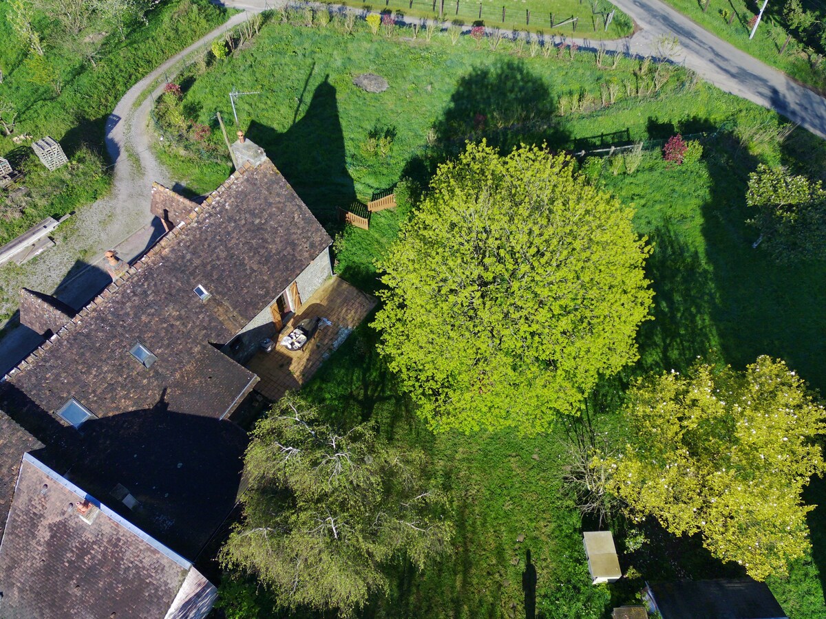 Maison de charme au cœur d'un village de l'Orne