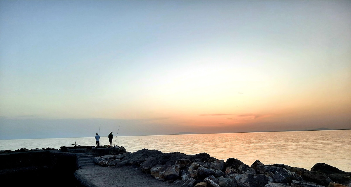 Alloggio grazioso: fronte mare Tarquinia Lido