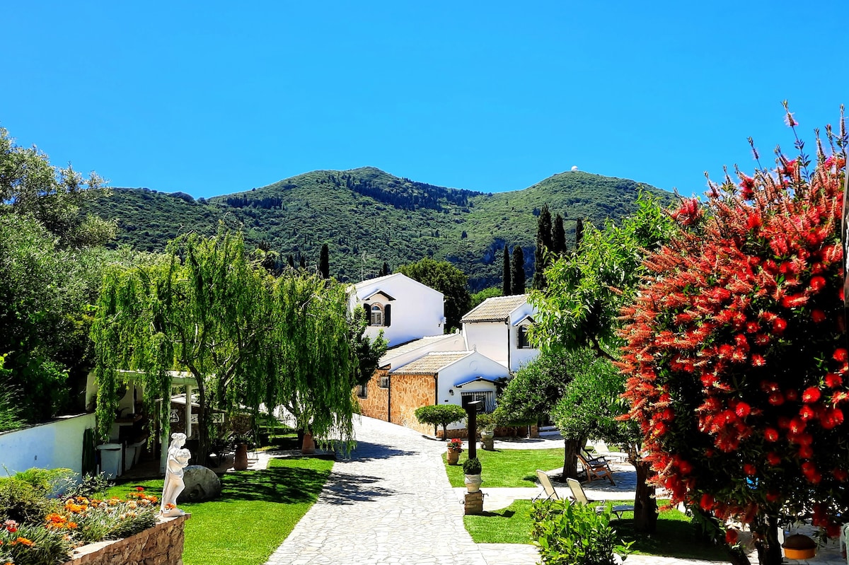 克莱尔科孚别墅（ Villa Claire Corfu ） |度假村附近的隐私绿洲