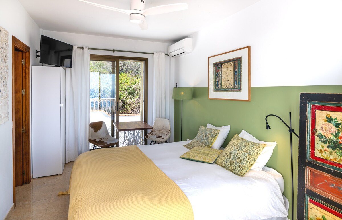 Campo Agave - 2p b&b客房，带阳台和海景