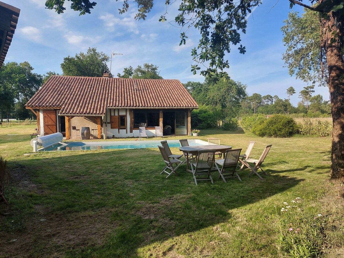 Maison Landaise à Sabres