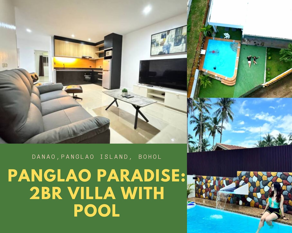 邦劳天堂（ Panglao Paradise ） ：新装修的2卧室，带泳池，靠近海滩