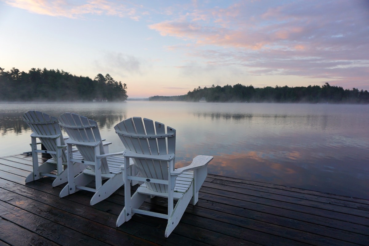 Cozy Muskoka 4-bedroom cottage on Lake Rosseau