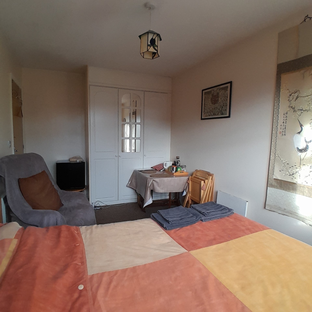 Very quiet & cozy double room for a short stay