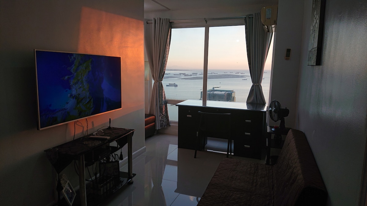 桦树塔47层， 270 °马尼拉湾景观， 1间卧室