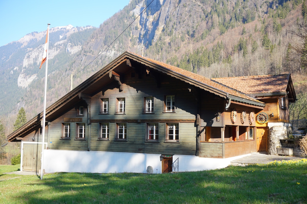 Grindelwald Jungfraujoch Chalet Tannegg Bergwelt