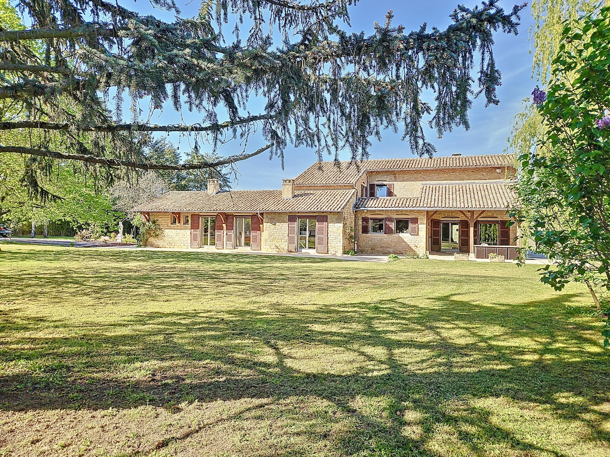 Propriété en Val Lamartinien, Sud Bourgogne