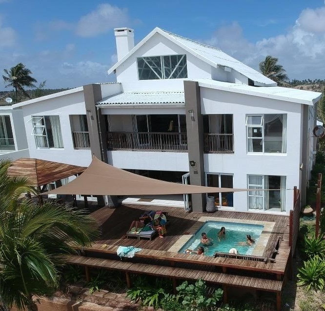 Casa Michelle,  Tofo Beachfront, pool and deck