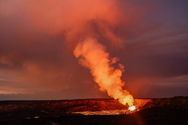 火山的民宿