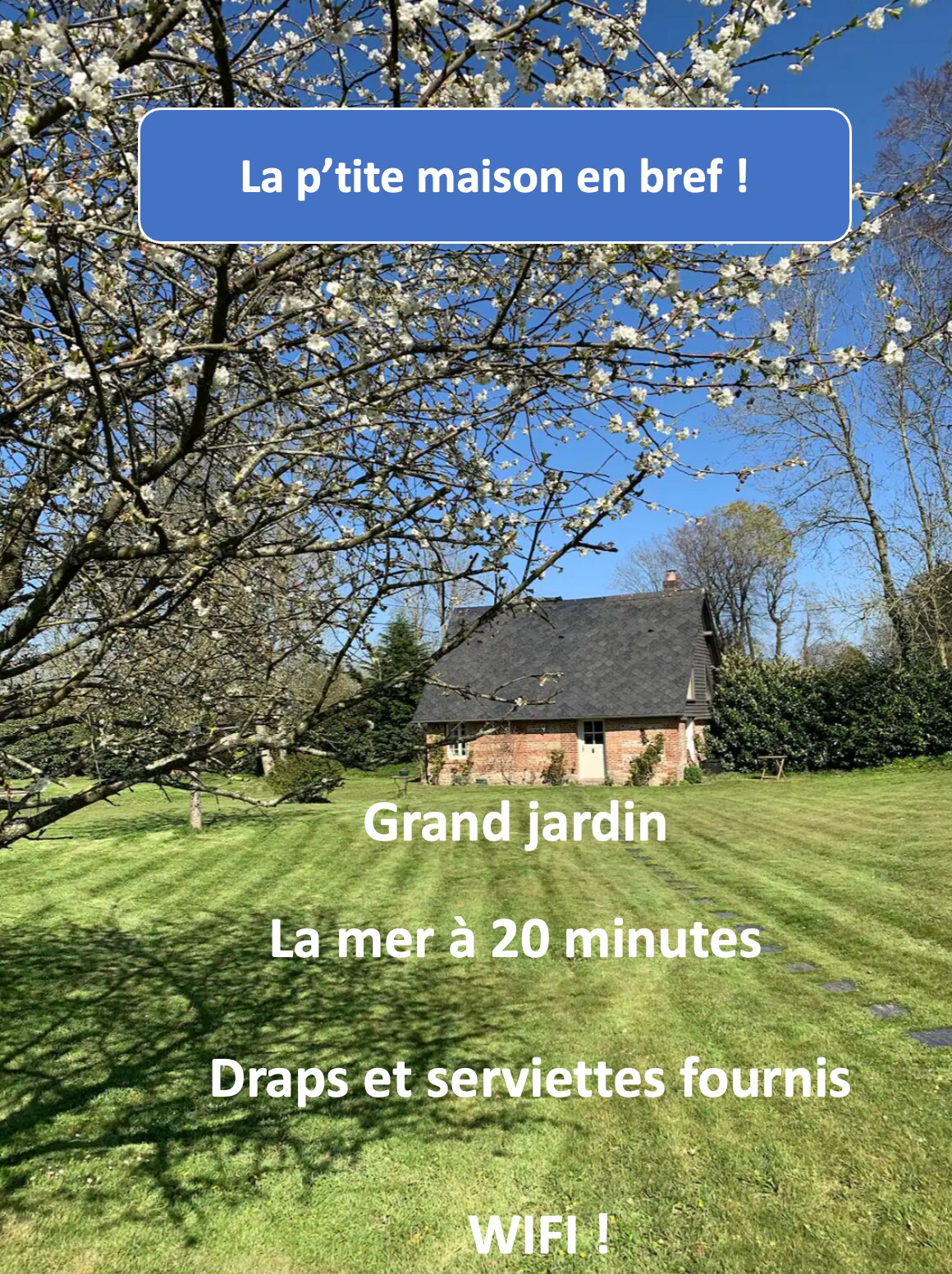 P'tite maison et grand jardin