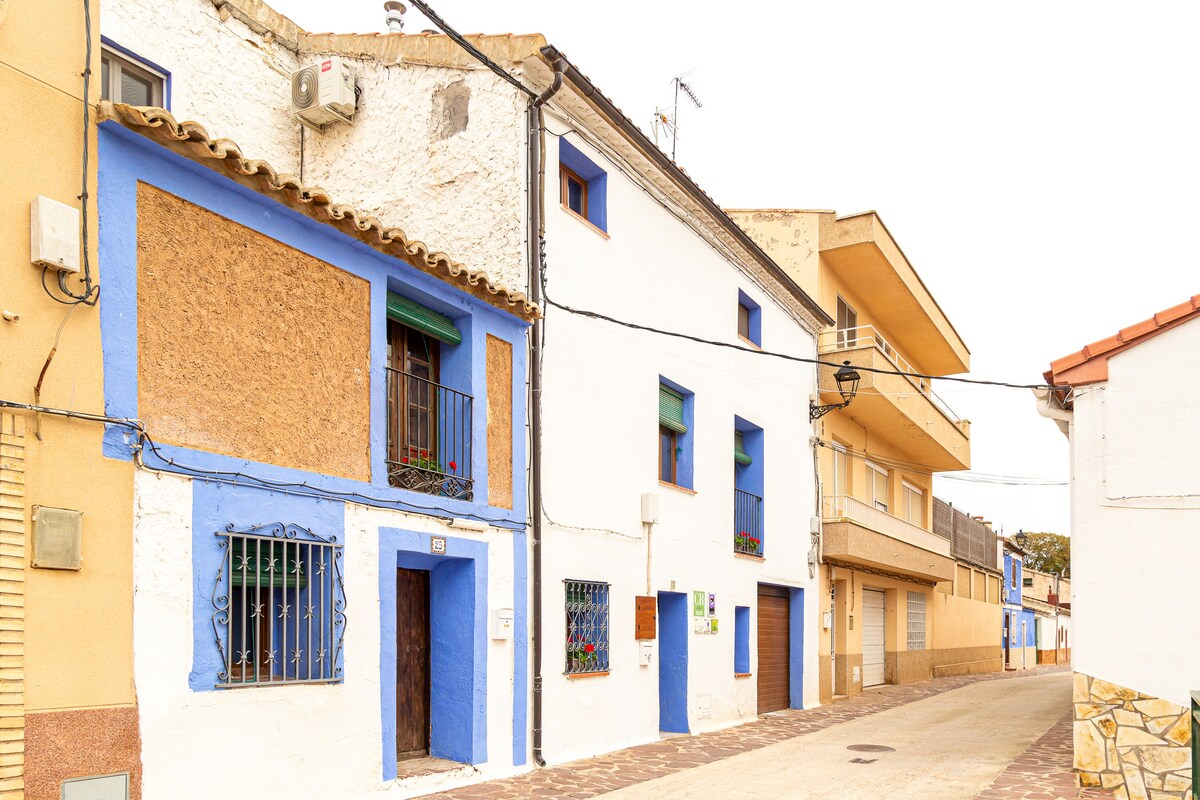 Casa rural con jardín y barbacoa en el Moncayo