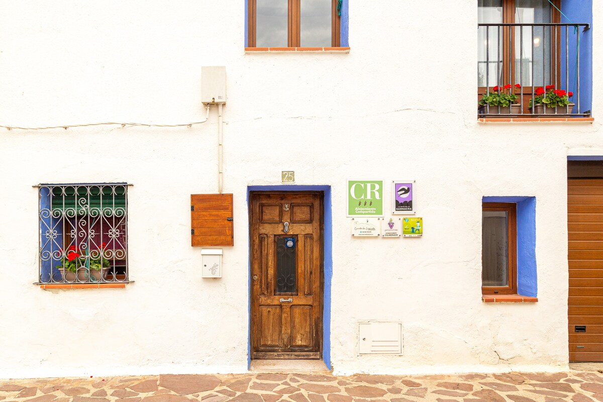 Casa rural con jardín y barbacoa en el Moncayo