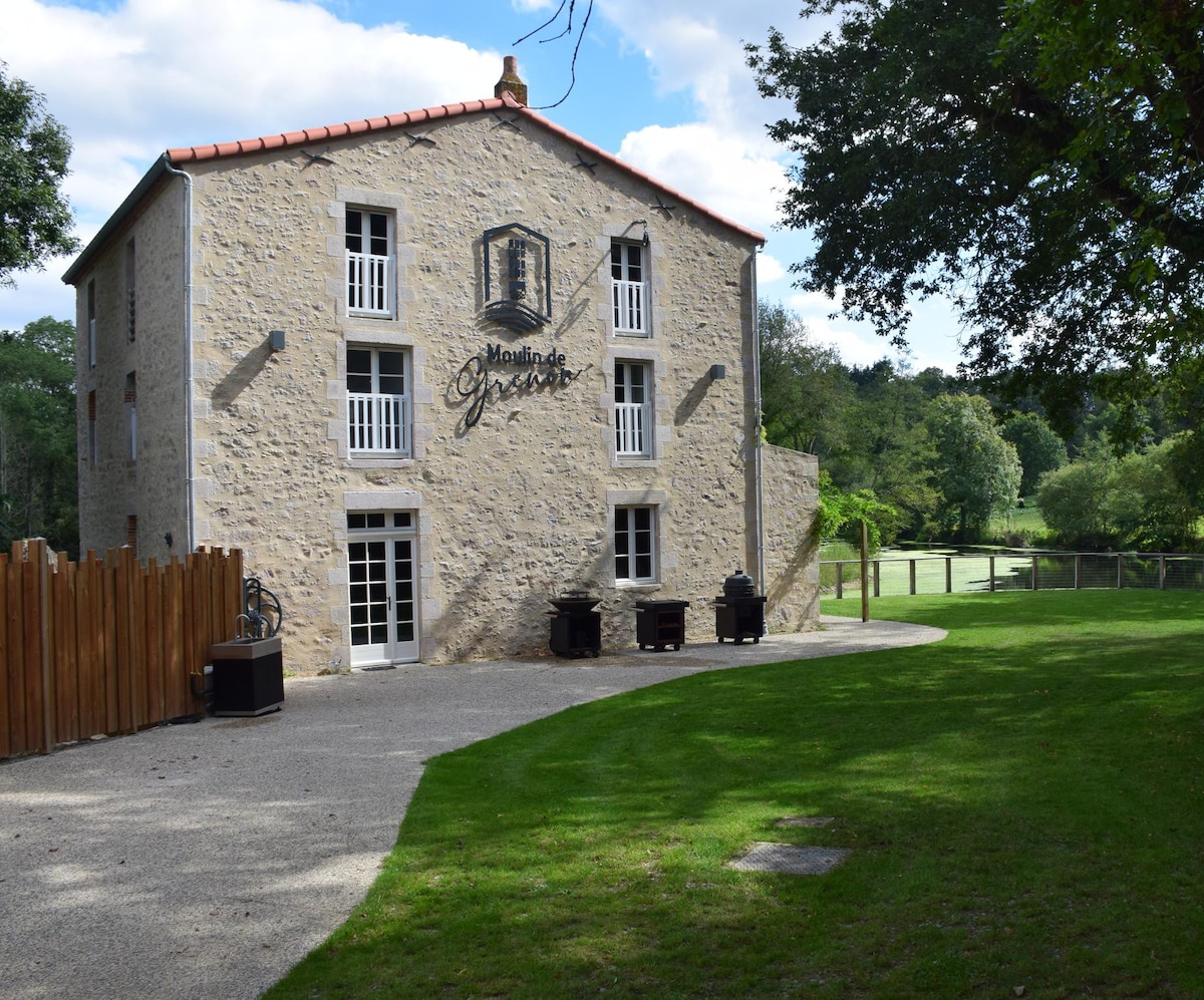 Moulin de Grenon en bord de Sèvre nantaise