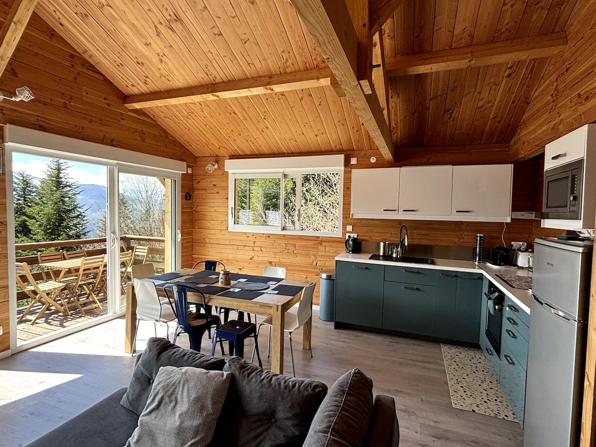 Chalet individuel Pyrénées Guzet, classé 3 étoiles