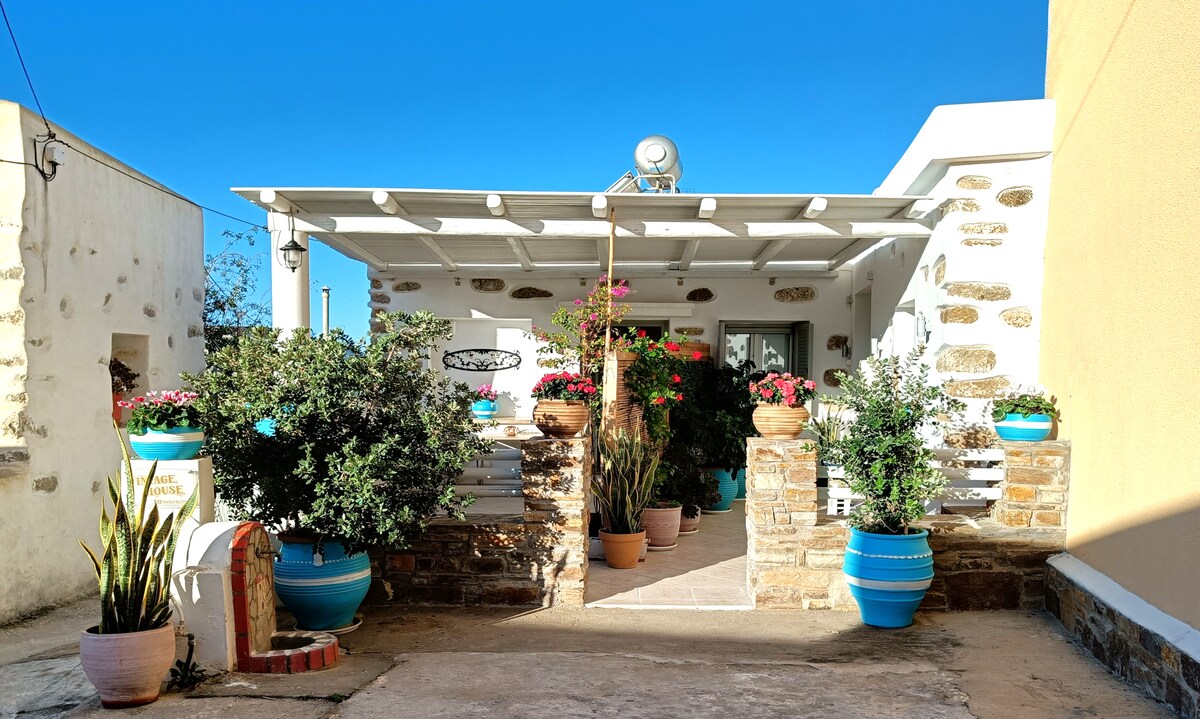 Vintage Traditional House Naxos 70τμ （平方米）