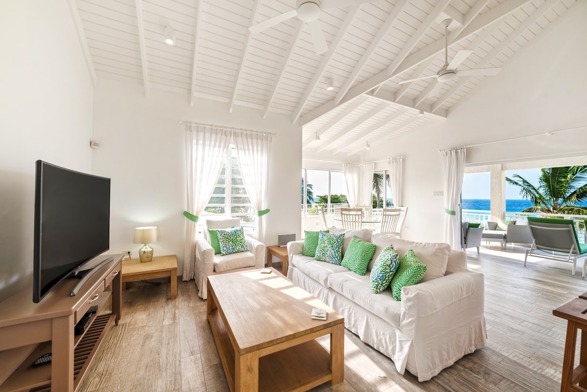 Penthouse beachfront apartment Barbados FF