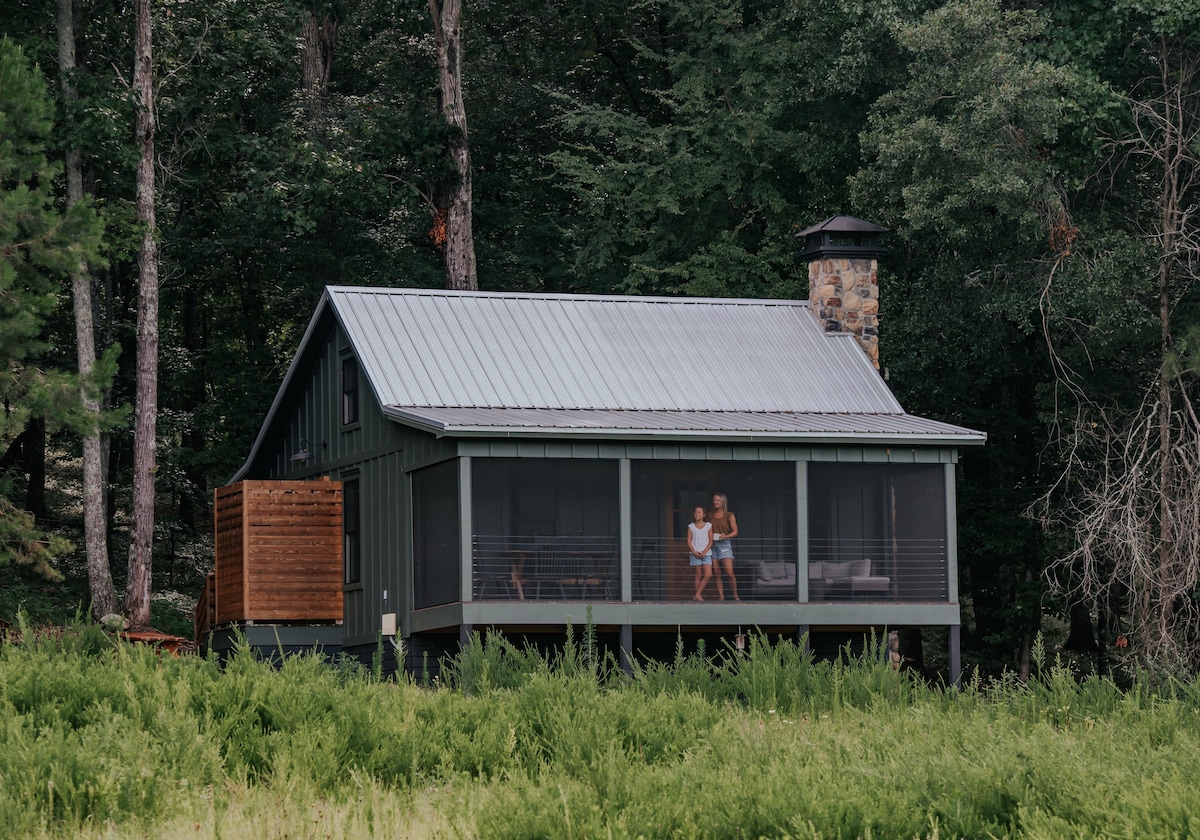 Secluded Cottage Along River with Trails and Views