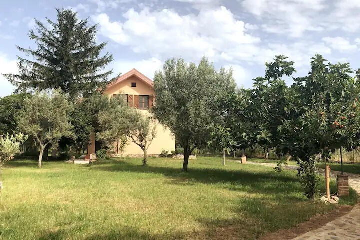 CASA BENIAMINO immersed in olive grove Jonio coast