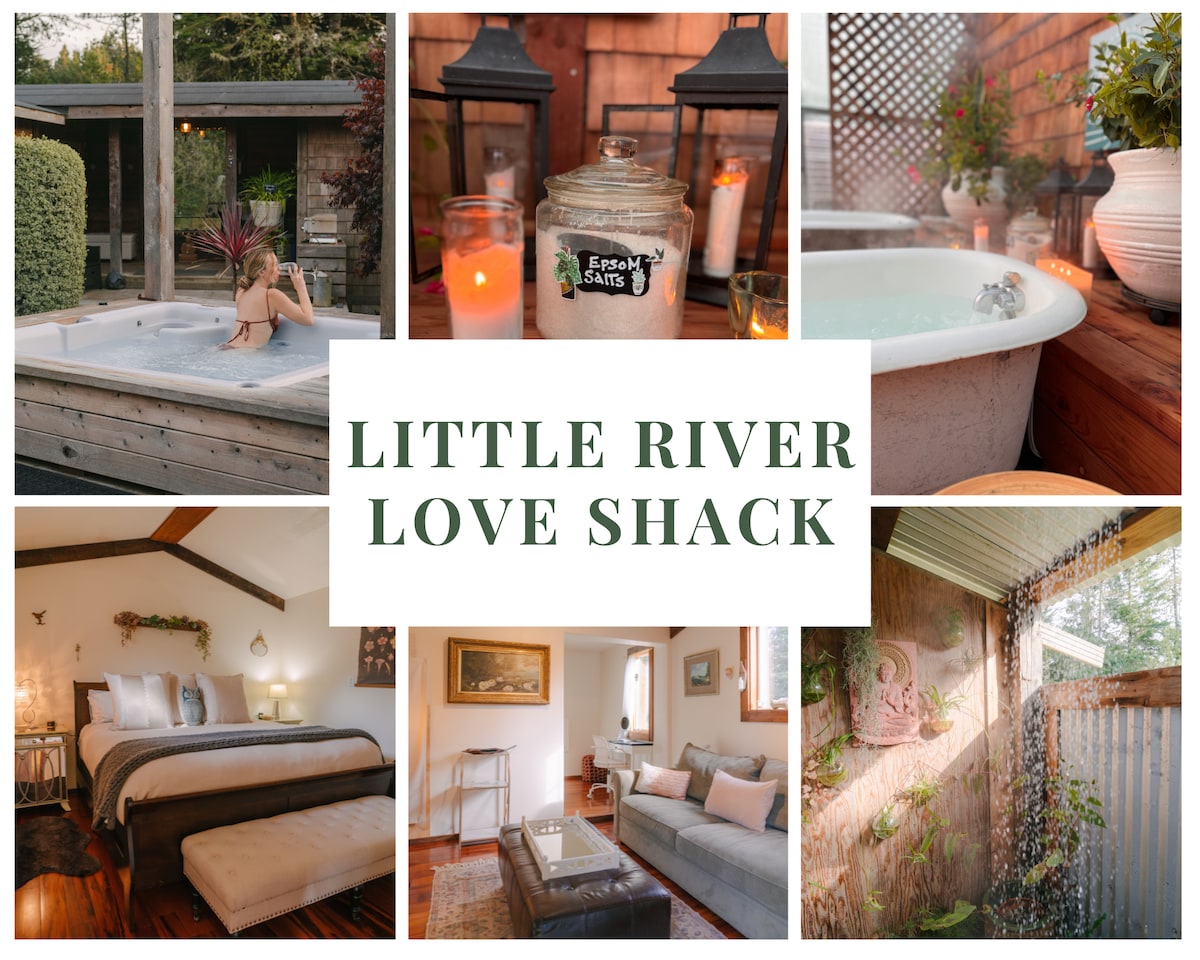 The Little River Love Shack-Romantic Spa Retreat