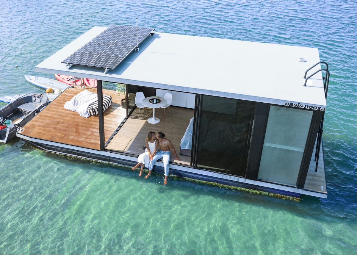 oasis noosa - luxury floating eco villa