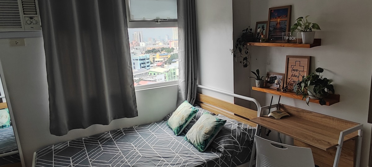 Edsa Shaw Mandaluyong可爱的单间公寓。