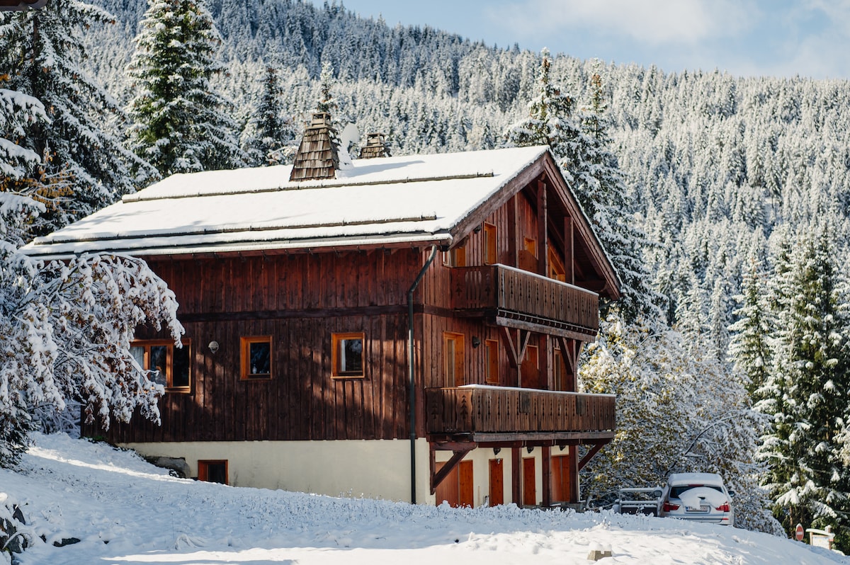 Courchevel La Tania -一流的小屋，可容纳10人